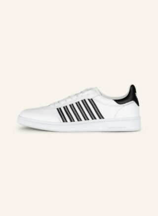 Dsquared2 Boxer Sneaker Herren, Weiß