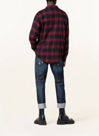 Dsquared2 Boyscout Flanellhemd Herren, Grau