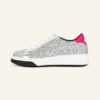Dsquared2 Bumper Plateau-Sneaker Damen, Silber