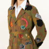 Dsquared2 Cabanjacke Damen, Grün