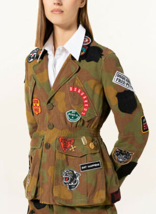Dsquared2 Cabanjacke Damen, Grün