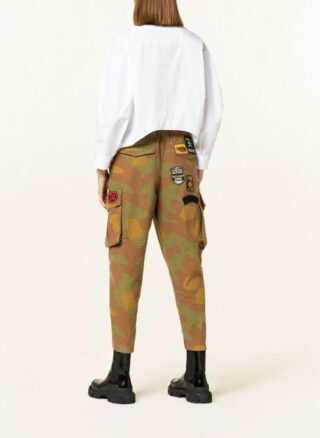 Dsquared2 Cargohose Damen, Grün