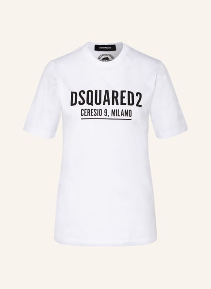 Dsquared2 Ceresio Renny T-Shirt Damen, Weiß