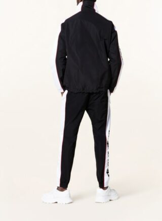 Dsquared2 Combo Moto Bomber Blouson Herren, Schwarz