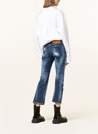 Dsquared2 Flared Leg Jeans Damen, Blau