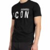 Dsquared2 Icon T-Shirt Herren, Schwarz