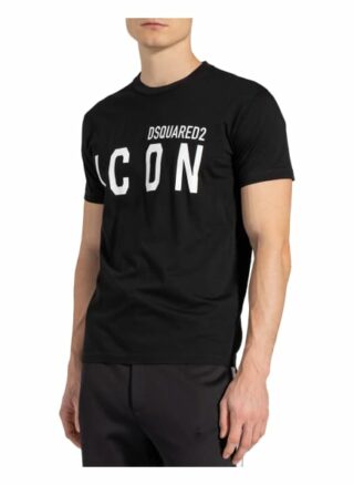 Dsquared2 Icon T-Shirt Herren, Schwarz