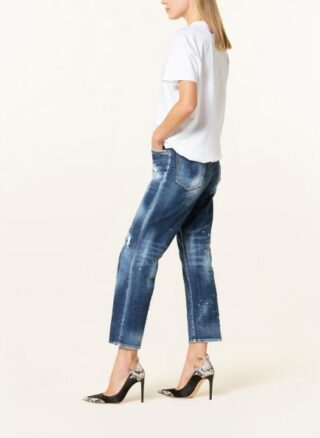 Dsquared2 Jeans Boston Jean Straight Leg Jeans Damen, Blau