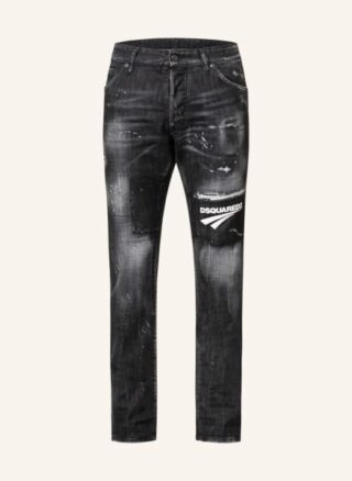 Dsquared2 Jeans Cool Guy Slim Fit Jeans Herren, Schwarz