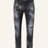 Dsquared2 Jeans Skater Tapered Jeans Herren, Schwarz