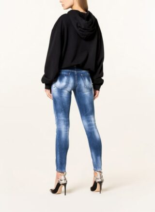 Dsquared2 Jennifer Skinny Jeans Damen, Blau