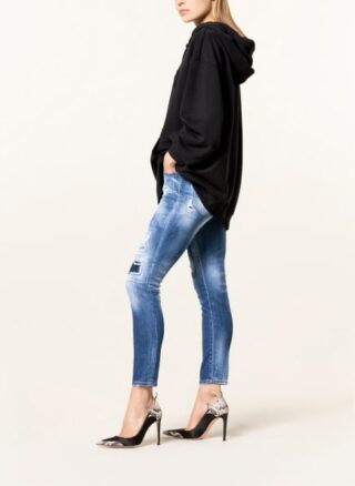 Dsquared2 Jennifer Skinny Jeans Damen, Blau