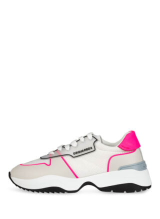 Dsquared2 Plateau-Sneaker Damen, Weiß