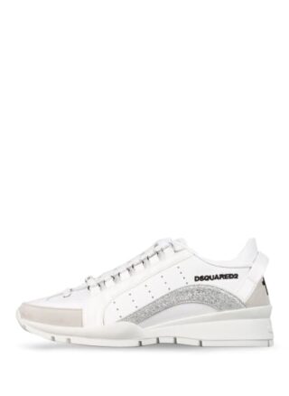 Dsquared2 Plateau-Sneaker Damen, Weiß