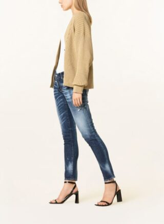 Dsquared2 Skinny Jeans Damen, Blau