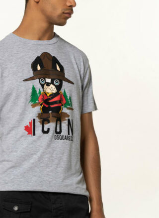 Dsquared2 T-Shirt Herren, Grau
