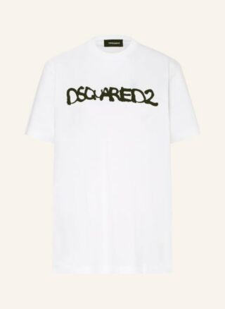 Dsquared2 T-Shirts Damen, Weiß