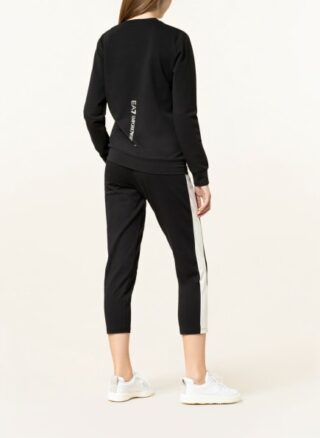 EA7 EMPORIO ARMANI Longsleeve Damen, Schwarz