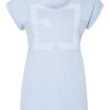 ELBSAND Leikna T-Shirts Damen, Blau