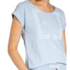 ELBSAND Leikna T-Shirts Damen, Blau