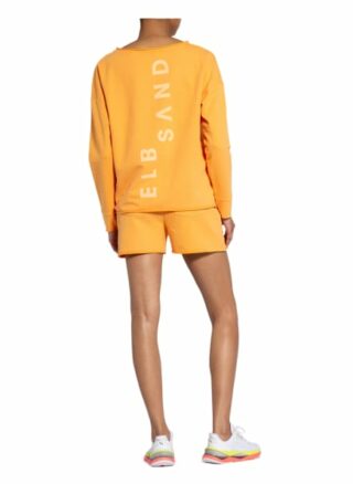 ELBSAND Raina Sweatshirt Damen, Orange
