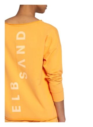 ELBSAND Raina Sweatshirt Damen, Orange