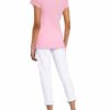 ELBSAND Rane T-Shirts Damen, Pink