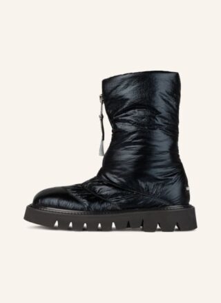 ELENA IACHI Aki Tubo Biker Boots Damen, Schwarz