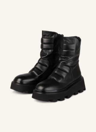 ELENA IACHI Boots Boterot Biker Boots Damen, Schwarz