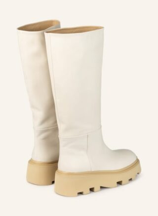 ELENA IACHI Boterot Stiefel Damen, Weiß