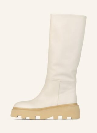 ELENA IACHI Boterot Stiefel Damen, Weiß