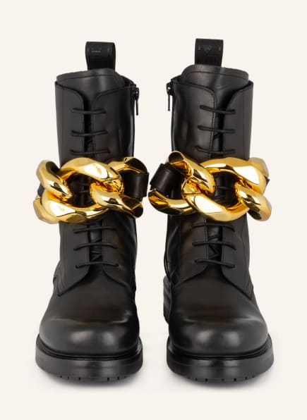 ELENA IACHI Vip Tro Schnürboots Damen, Schwarz ELENA IACHI Vip Tro Schnürboots Damen, Schwarz