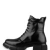 ELVIO ZANON Schnürboots Damen, Schwarz