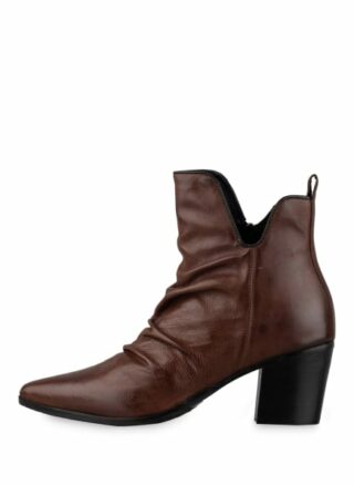 ELVIO ZANON Stiefeletten Damen, Braun