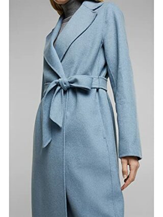 ESPRIT 011EO1G303 Mantel Damen, Blau