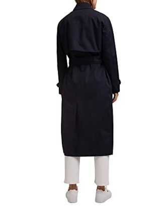 ESPRIT 011EO1G307 Mantel Damen, Blau
