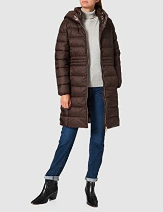 ESPRIT 071EE1G324 Steppmantel Damen, Braun