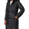 ESPRIT 071EE1G324 Steppmantel Damen, Schwarz