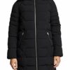ESPRIT 090EE1G309 Steppmantel Damen, Schwarz