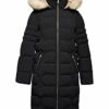 ESPRIT 090EE1G309 Steppmantel Damen, Schwarz