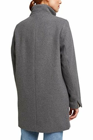 ESPRIT 090EE1G336 Mantel Damen, Grau