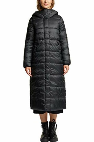 ESPRIT 100EE1G305 Steppmantel Damen, Schwarz