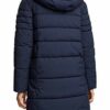 ESPRIT 100EE1G306 Steppmantel Damen, Blau