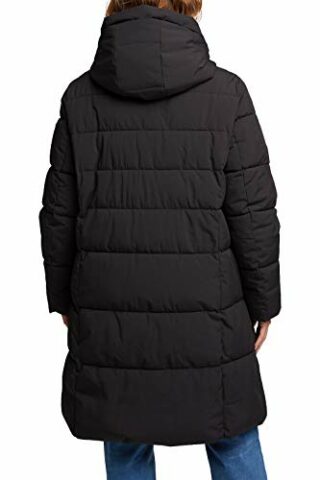 ESPRIT 100EE1G316 Steppmantel Damen, Schwarz