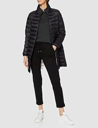 ESPRIT 120EE1G312 Steppmantel Damen, Schwarz