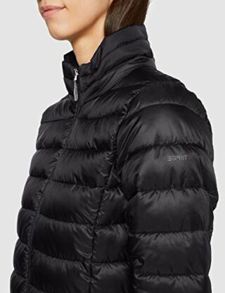 ESPRIT 120EE1G312 Steppmantel Damen, Schwarz