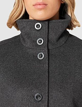 ESPRIT 991EO1G310 Mantel Damen, Grau