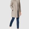 ESPRIT 991EO1G311 Wollmantel Damen, Grau