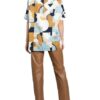 ETERNA 1863 City Oversized-Blusenshirt Damen, Beige