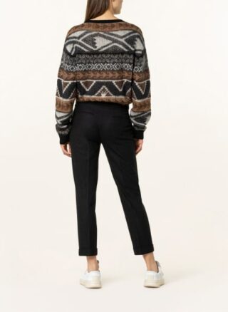 ETRO 7/8-Culotte Damen, Schwarz